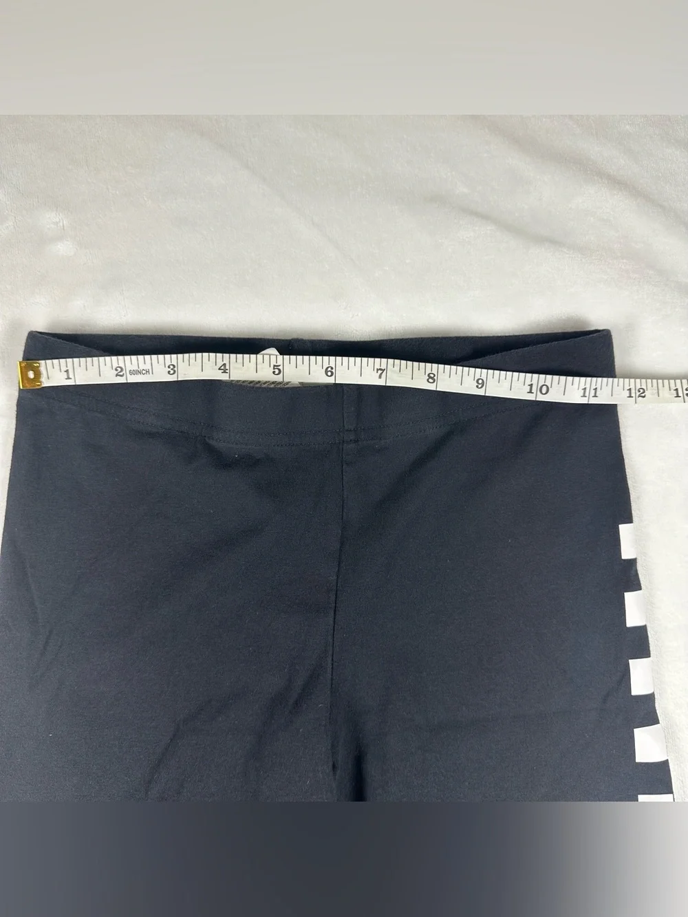 Vans Black Bike Shorts with White Checker Stripe